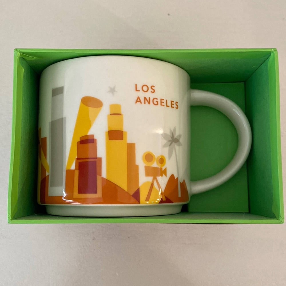 *NIB* Los Angeles Starbucks Full Size Mug - Discontinued You Are Here Collection